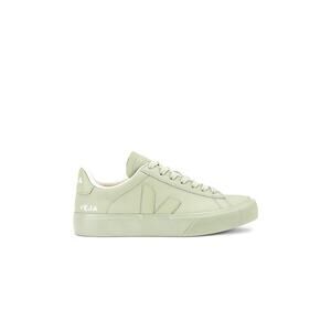 Veja 'Campo' Green Leather Sneaker Size 5
